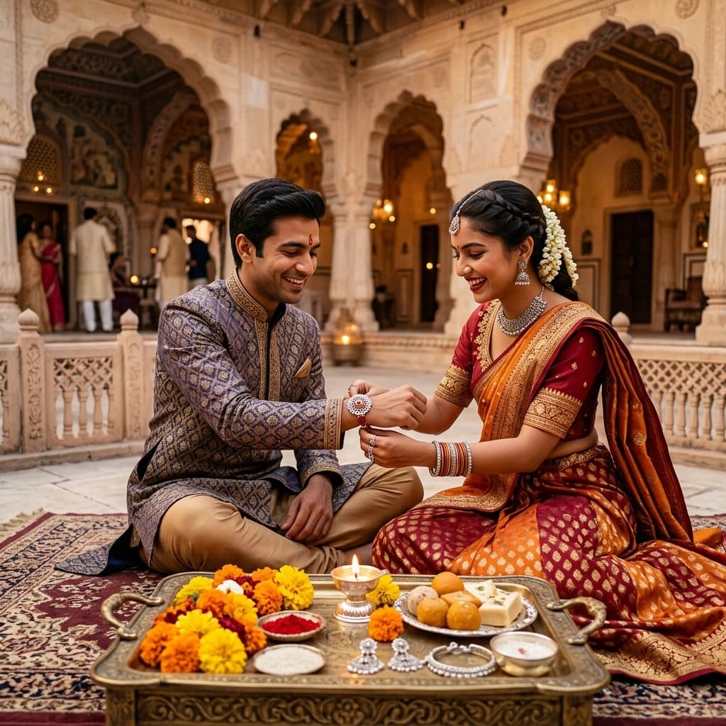 Jaipur silversmith festival edit — 925 Silver & Rudraksha Rakhis by Pari Jewels